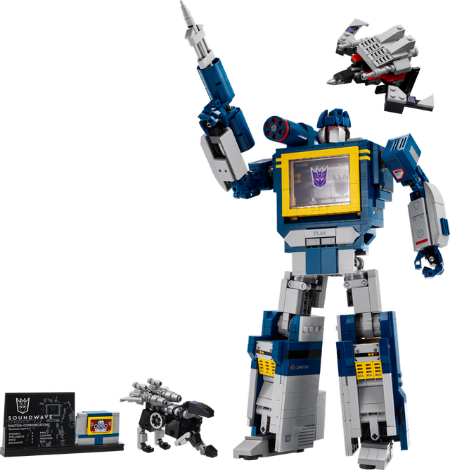 LEGO Transformers: Soundwave set 10358