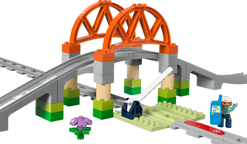LEGO Train Bridge and Tracks Expansion Set set 10426 - Duplo theme