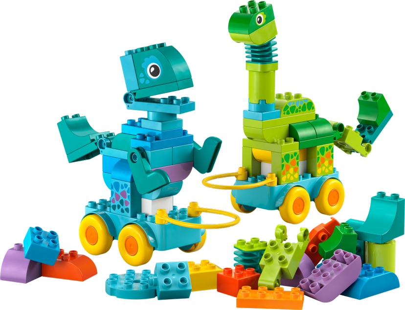 LEGO 3in1 Dinosaurs on Wheels set 10451 - Duplo theme