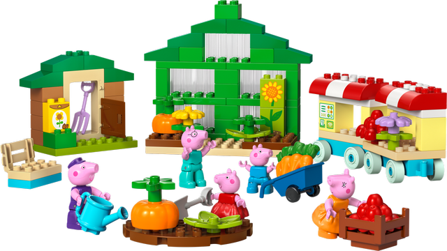 LEGO Grandpa Pig's Garden and Greenhouse set 10461
