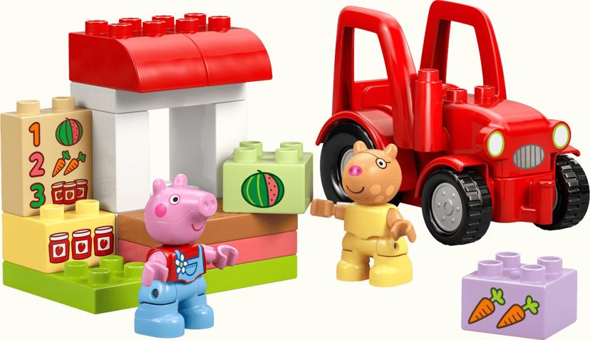 LEGO Tractor and Market set 10468 - Duplo theme