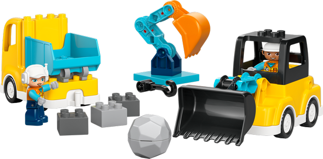 LEGO 3 in 1 Construction Vehicles set 10475