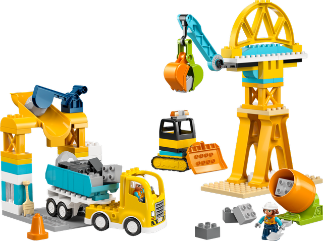 LEGO 3 in 1 Construction Site and Vehicles set 10476