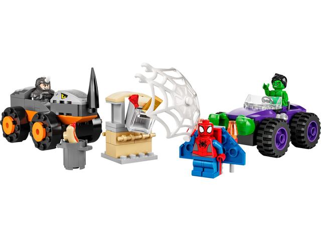 LEGO Hulk vs. Rhino Truck Showdown set 10782