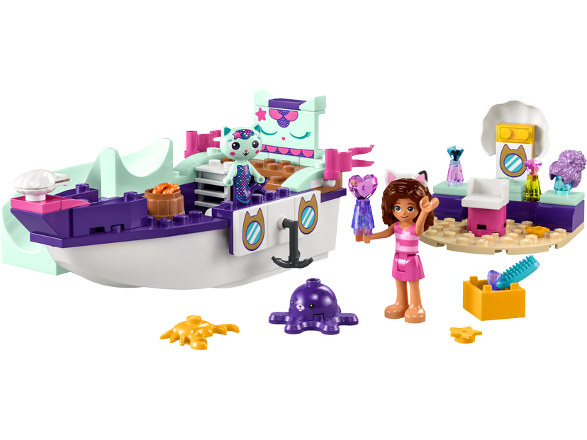 LEGO Gabby & MerCat's Ship & Spa set 10786 - Gabby's Dollhouse theme