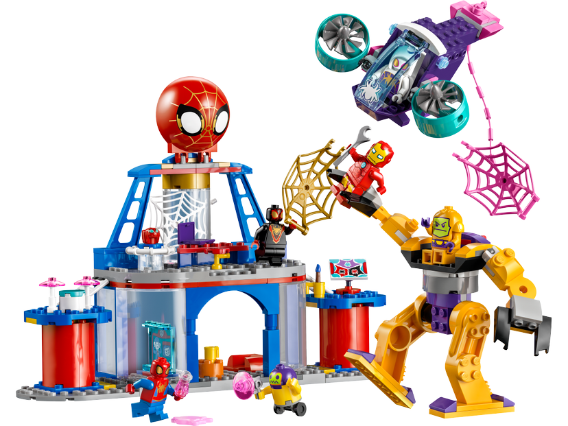 LEGO Team Spidey Web Spinner Headquarters set 10794 - Super Heroes Marvel theme