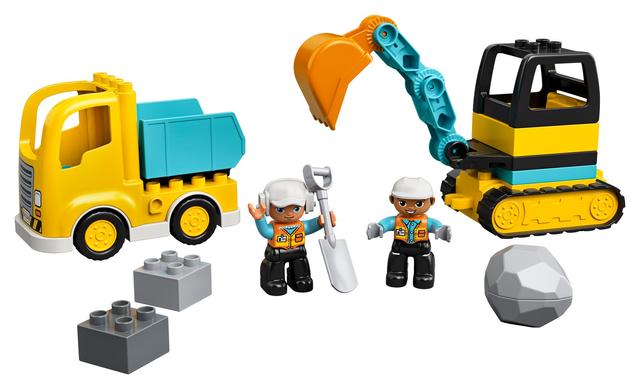LEGO Truck & Tracked Excavator set 10931
