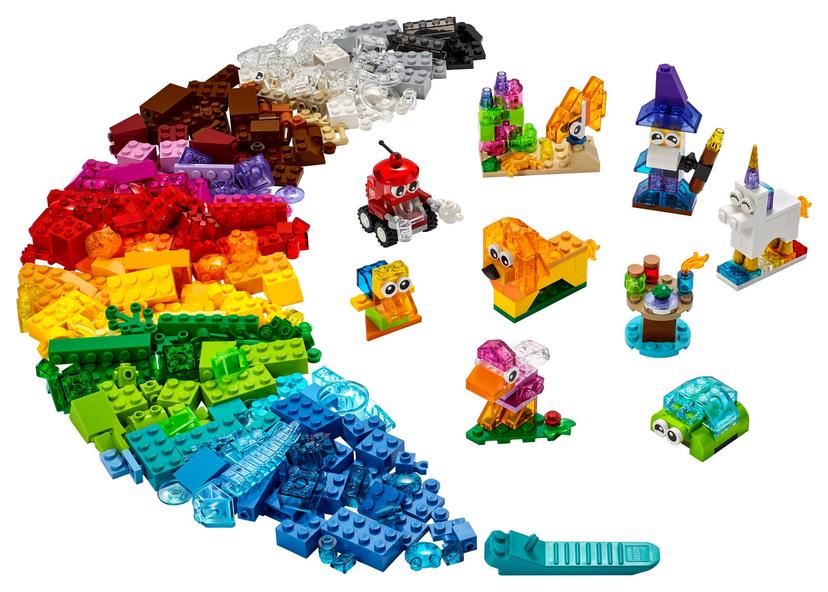 LEGO Creative Transparent Bricks set 11013 - Classic theme