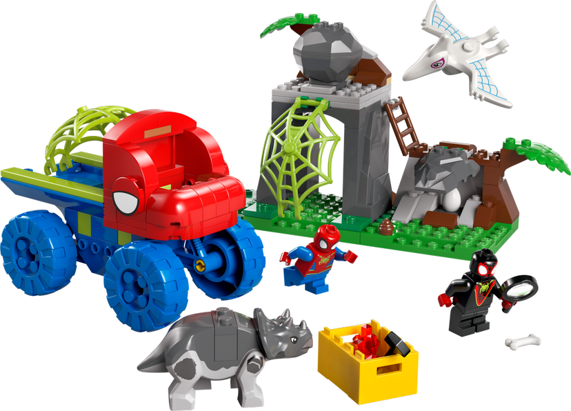 LEGO Team Spidey Dino Crawler Rescue set 11199 - Super Heroes Marvel theme