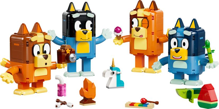 LEGO Brick-Built Bluey Family set 11217 - Bluey theme