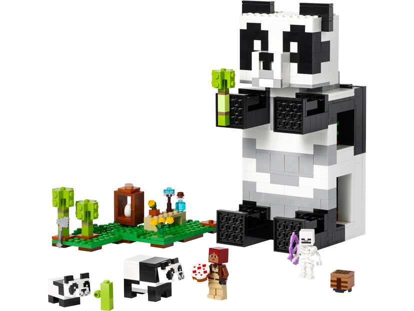 LEGO The Panda Haven set 21245 - Minecraft theme