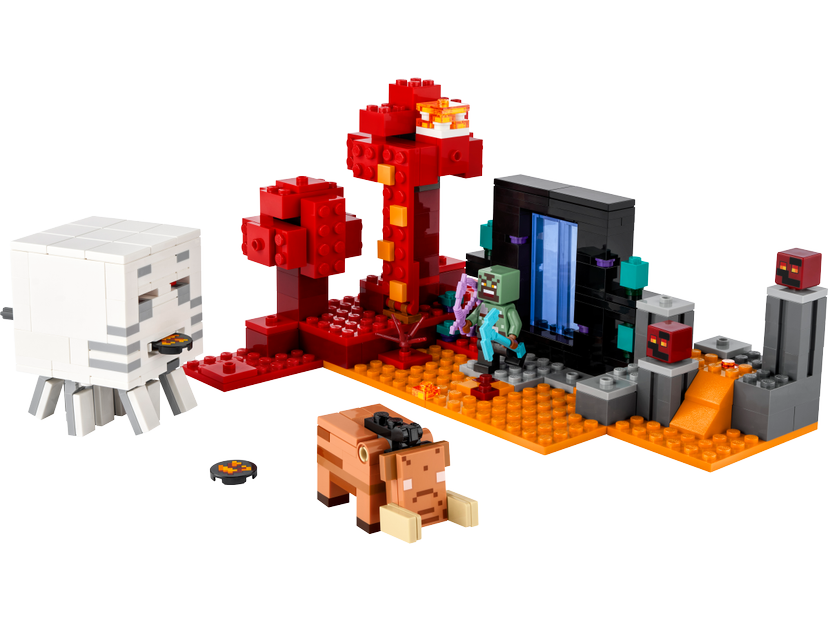 LEGO The Nether Portal Ambush set 21255 - Minecraft theme