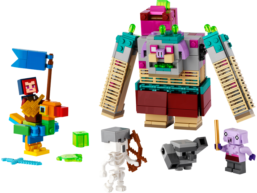 LEGO The Devourer Showdown set 21257 - Minecraft theme
