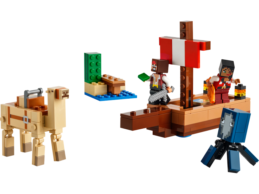 LEGO The Pirate Ship Voyage set 21259 - Minecraft theme