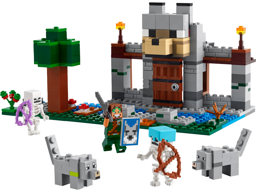 LEGO The Wolf Stronghold set 21261 - Minecraft theme
