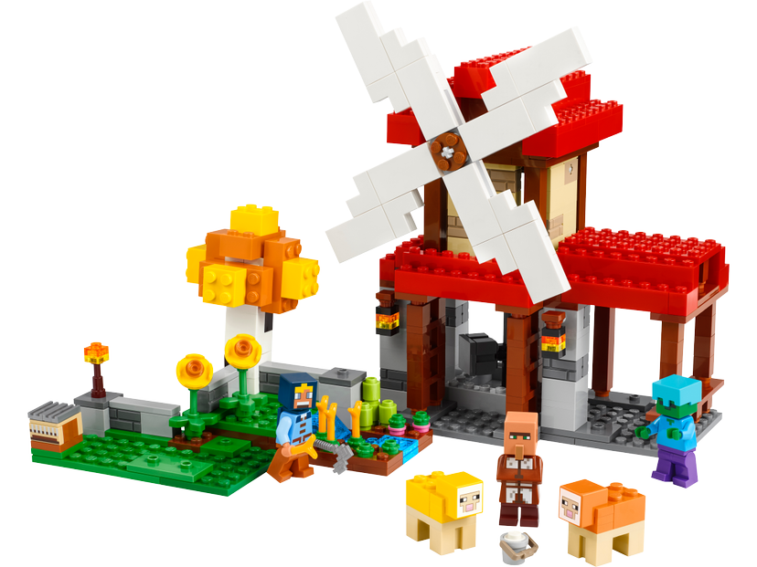 LEGO The Windmill Farm set 21262 - Minecraft theme