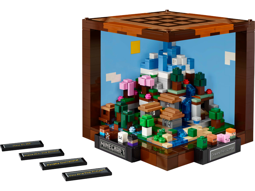 LEGO The Crafting Table set 21265 - Minecraft theme