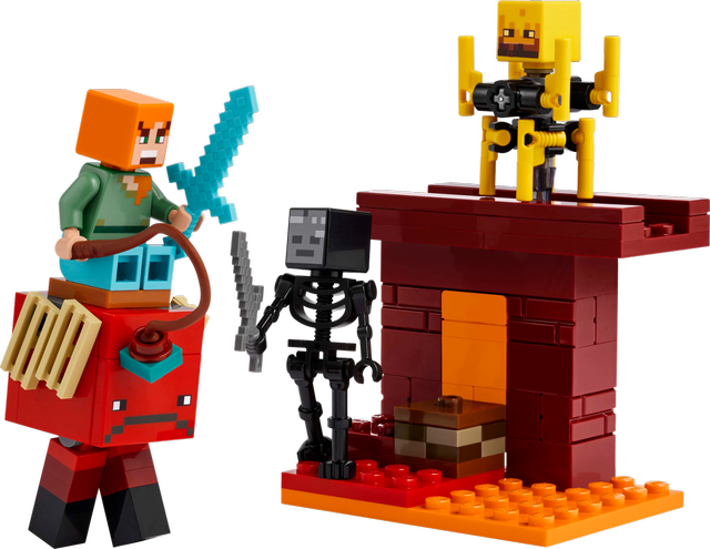 LEGO The Nether Lava Battle set 21266