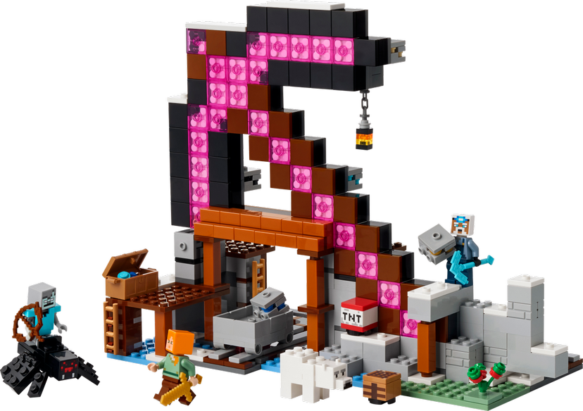 LEGO The Pickaxe Mine set 21277 - Minecraft theme