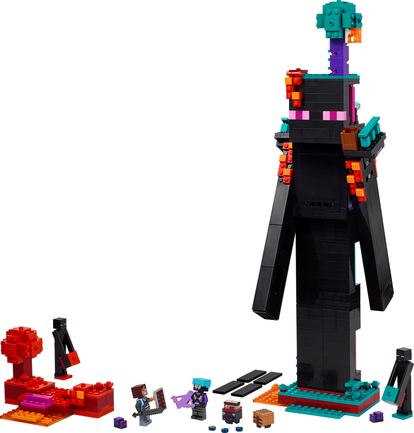 LEGO The Enderman Tower set 21279 - Minecraft theme