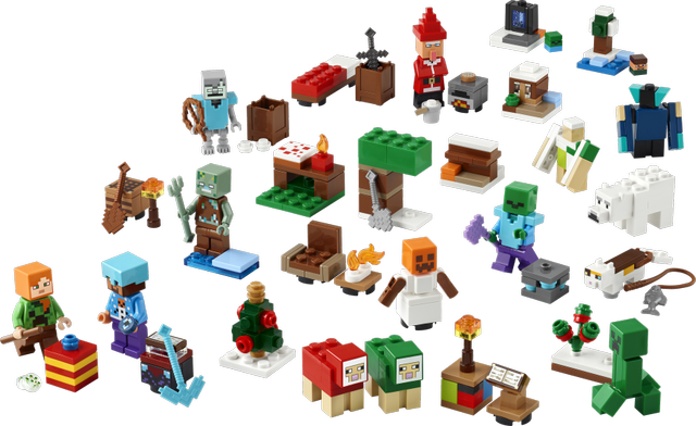 LEGO Minecraft Advent Calendar 2025 set 21280