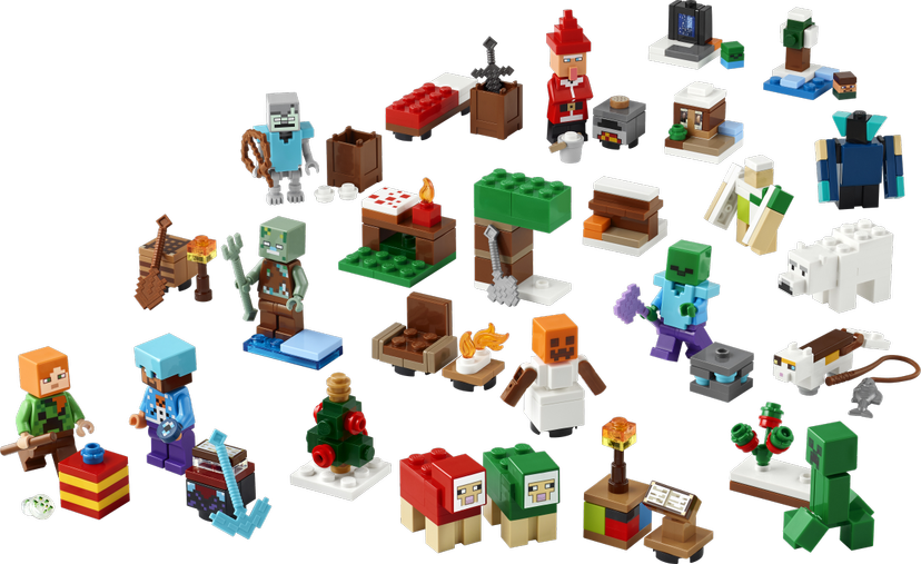 LEGO Minecraft Advent Calendar 2025 set 21280 - Seasonal theme