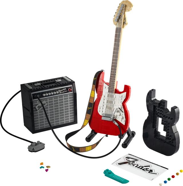 LEGO Fender Stratocaster set 21329