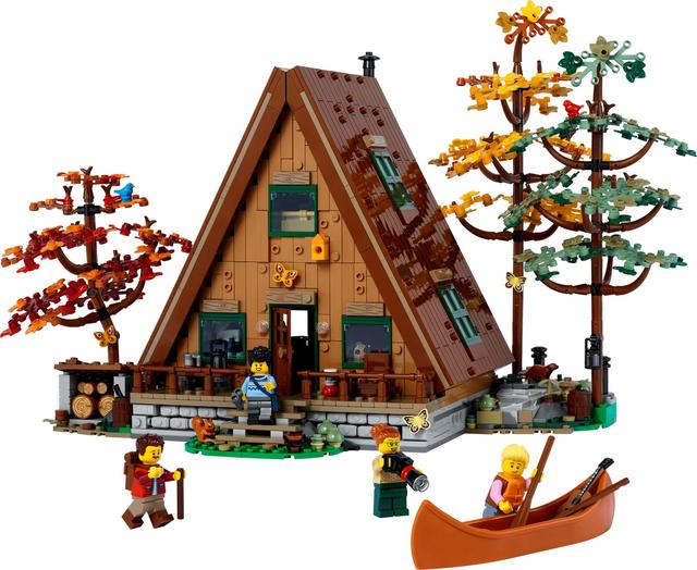 LEGO A-Frame Cabin set 21338