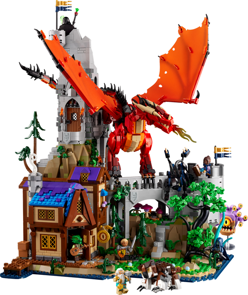 LEGO Dungeons & Dragons: Red Dragon's Tale set 21348 - Ideas theme