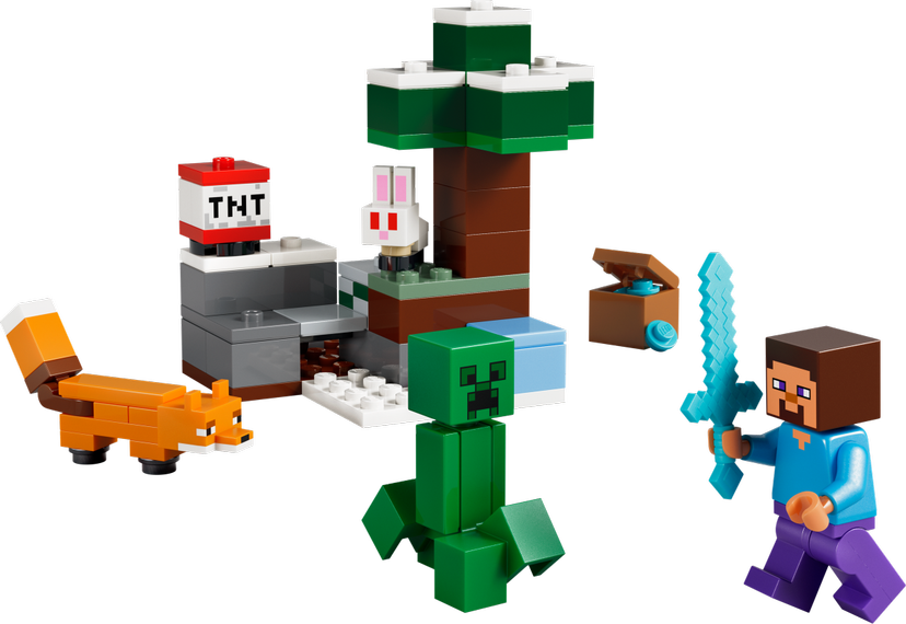 LEGO Steve's Taiga Adventure set 21583 - Minecraft theme