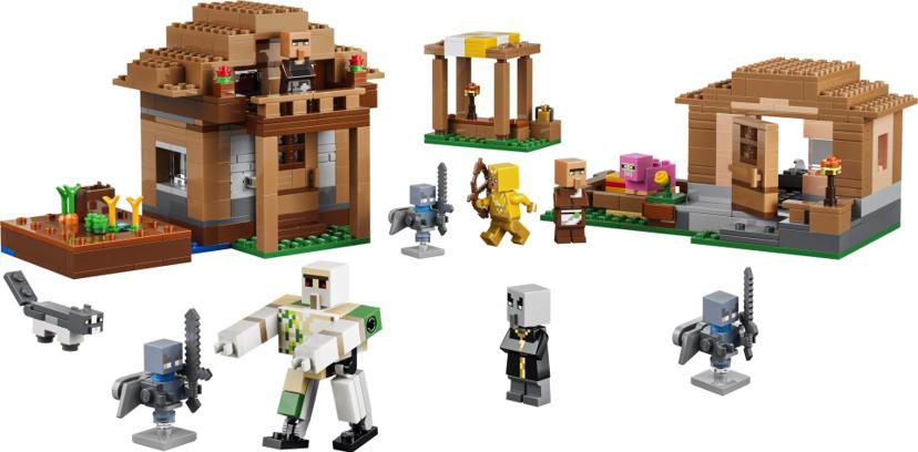 LEGO Evoker Village Attack set 21596 - Minecraft theme