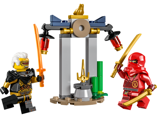 LEGO Kai and Rapton's Temple Battle set 30650