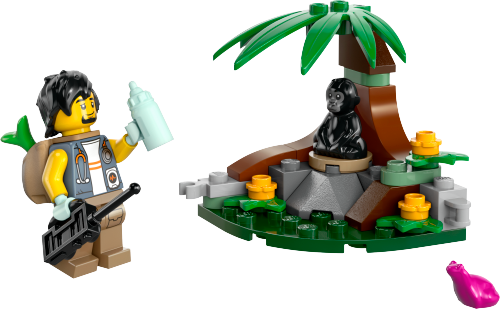 LEGO Baby Gorilla Encounter set 30665 - City theme
