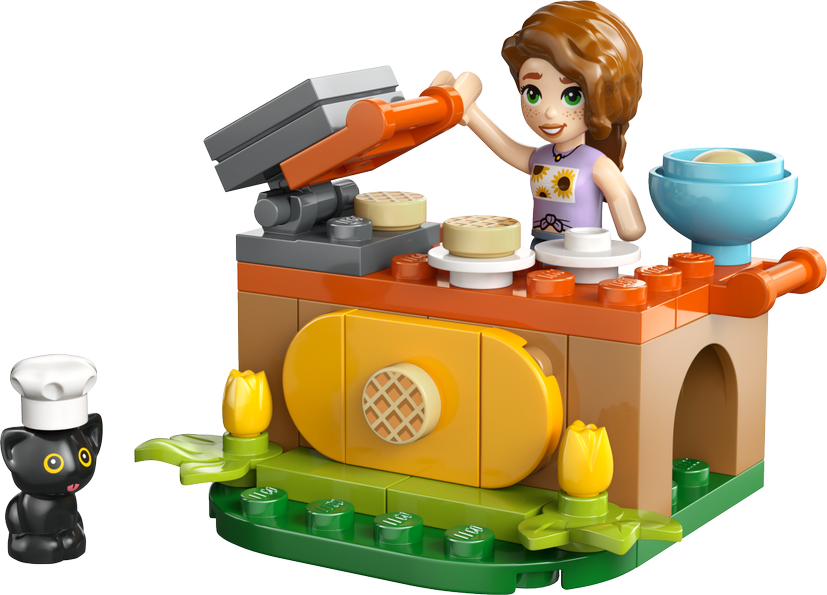 LEGO Autumn's Waffle Stand set 30696 - Friends theme