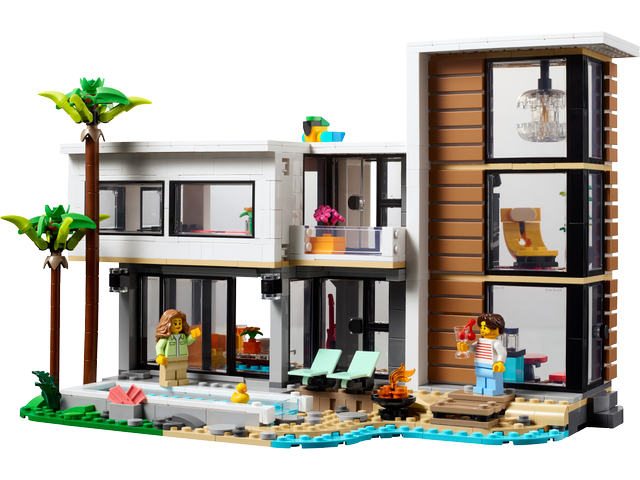 LEGO Modern House set 31153