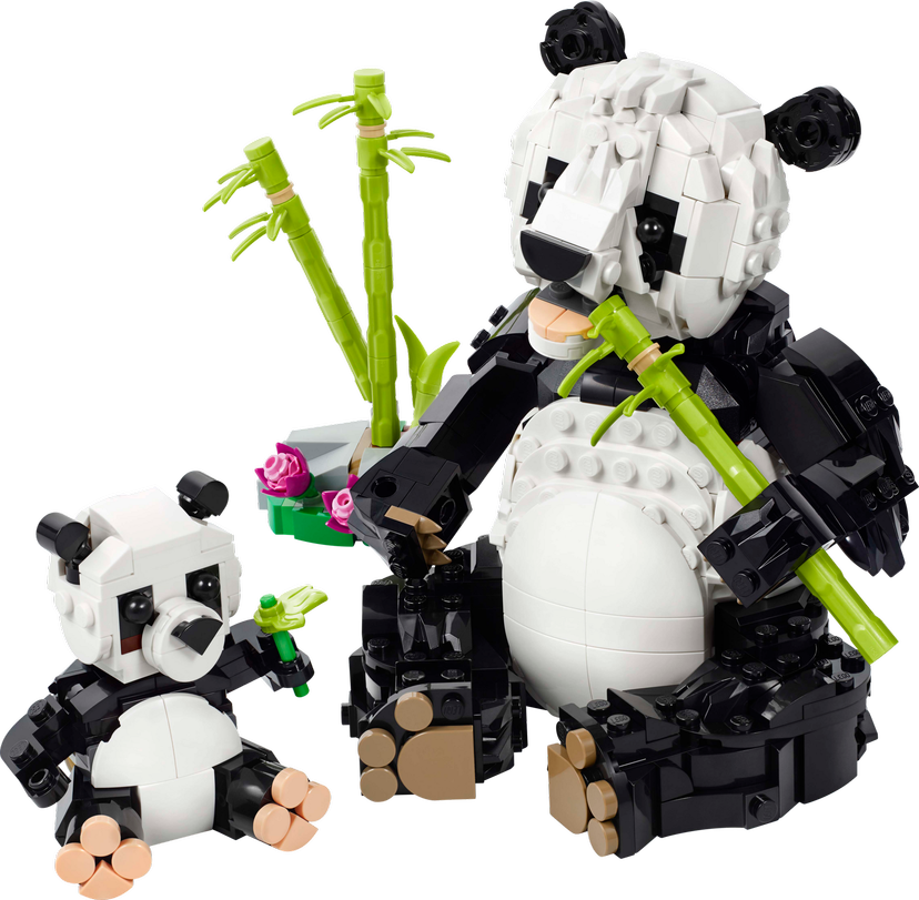 LEGO Wild Animals: Panda Family set 31165 - Creator theme