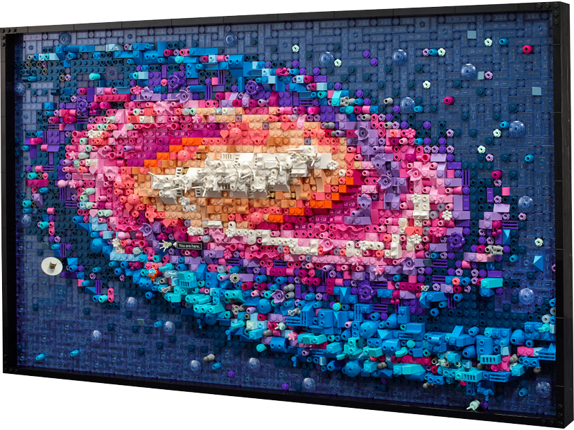 LEGO The Milky Way Galaxy set 31212 - LEGO Art theme