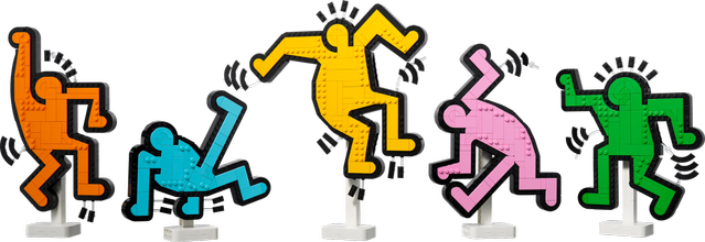 LEGO Keith Haring - Dancing Figures set 31216