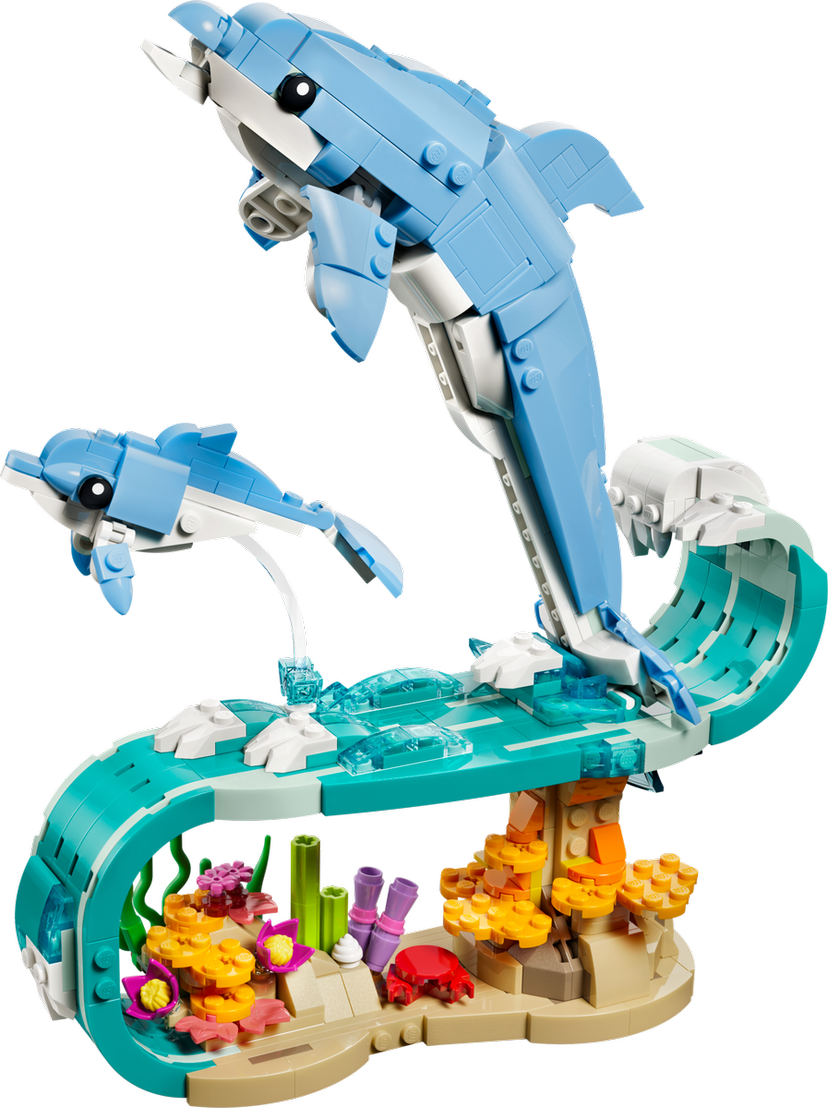 LEGO Sea Animals: Beautiful Dolphins set 31385 - Creator theme
