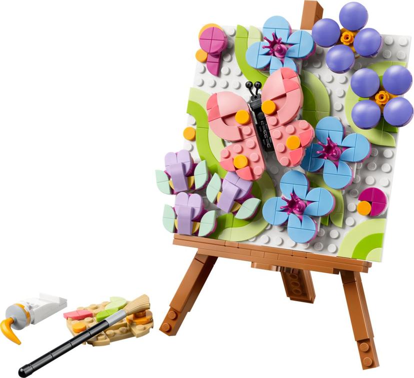 LEGO Floral Art Decor Painting set 31390 - Creator theme