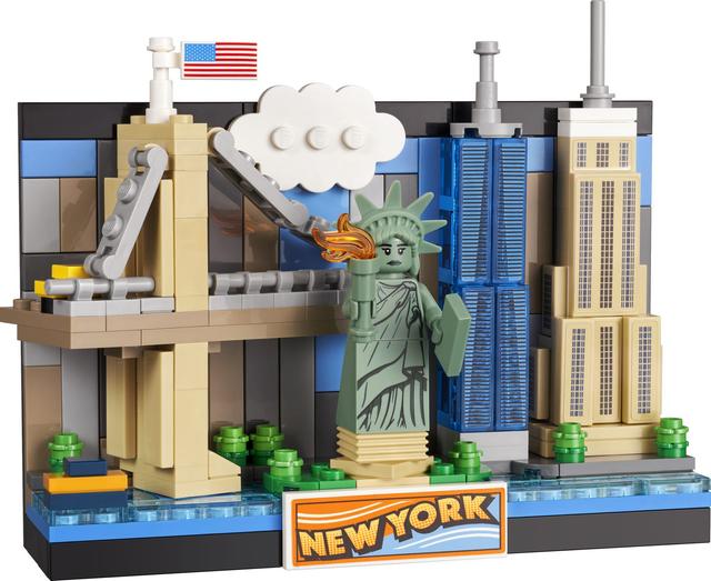 LEGO New York Postcard set 40519