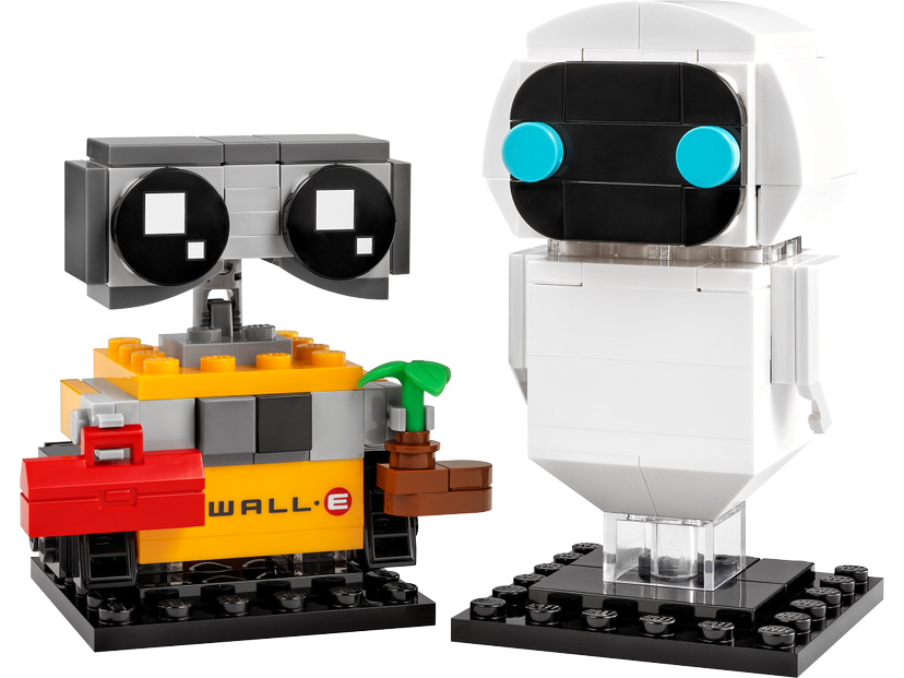LEGO EVE & WALL•E set 40619 - Brickheadz theme