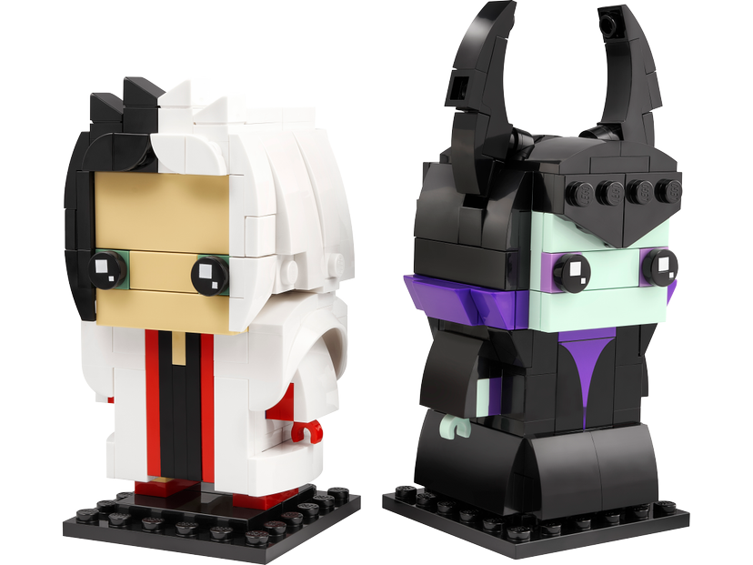 LEGO Cruella & Maleficent set 40620 - Brickheadz theme