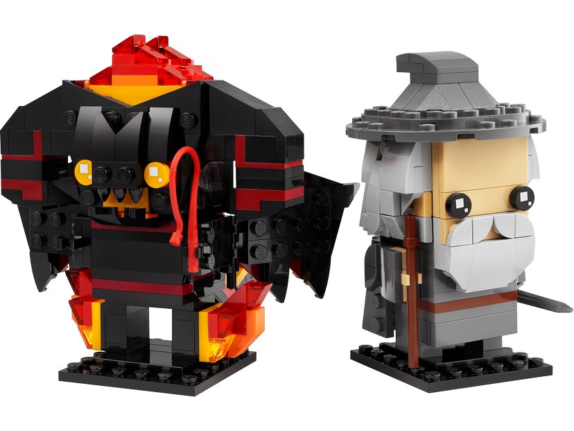 LEGO Gandalf the Grey and Balrog set 40631 - Brickheadz theme