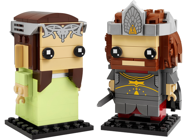 LEGO Aragorn and Arwen set 40632
