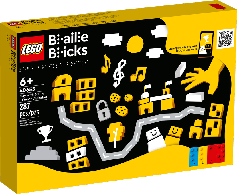LEGO Play with Braille - French Alphabet set 40655 - Other theme