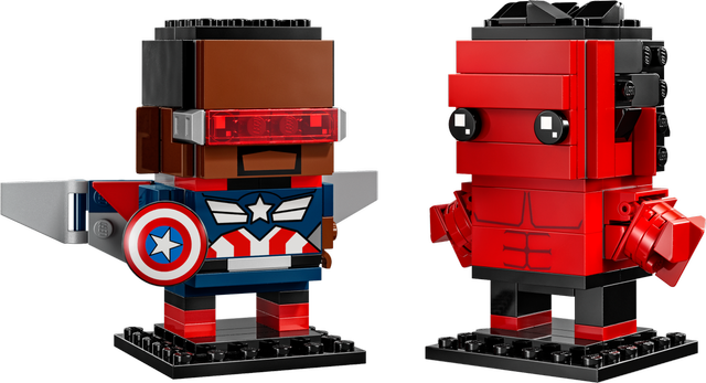 LEGO Captain America & Red Hulk Figures set 40668