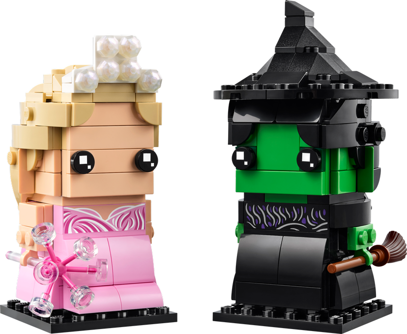 LEGO Elphaba & Glinda Figures set 40794 - Brickheadz theme