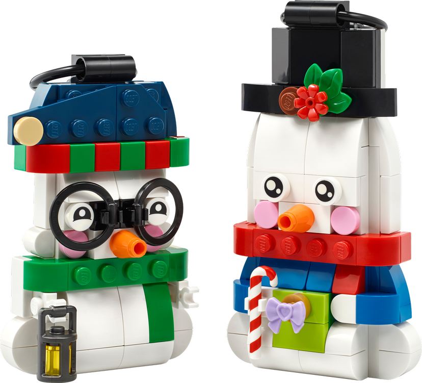 LEGO Snowman Ornaments set 40812 - Seasonal theme
