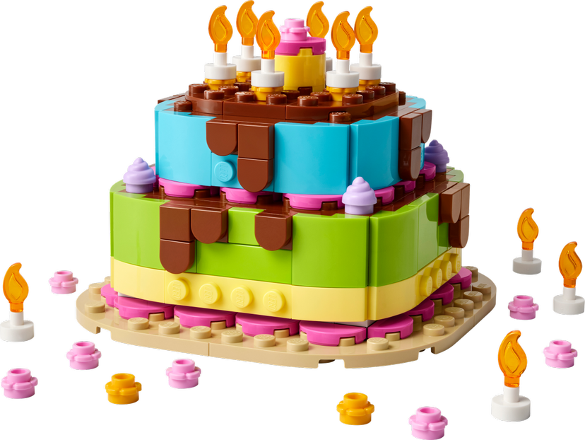 LEGO Birthday Party Cake set 40815 - Seasonal theme